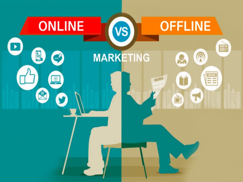 Marketing online và offline: Lợi ích và hạn chế của hai hình thức quảng cáo