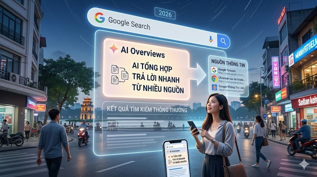 AI Overviews ảnh hưởng SEO thế nào năm 2026?